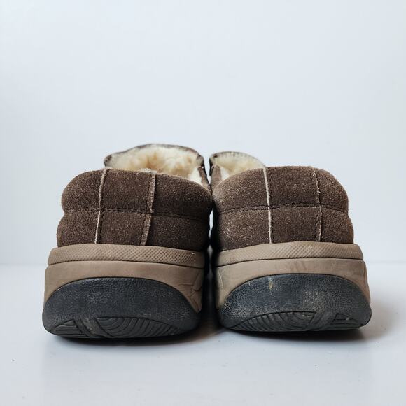 Red Wing Slippers Mens Size 10 Chocolate Alpine II 97524 Sherpa Slip On Shoes - Picture 2 of 11